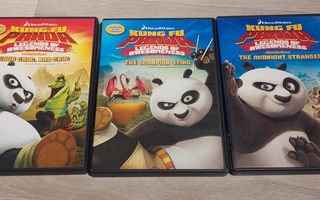 Kun Fu Panda - Taianomaiset tarut osat 1-3 DVD