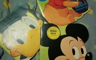 3 kpl TAMMEN DISNEY KIRJASIA V. 1970