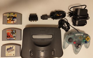 Nintendo 64 + pelit