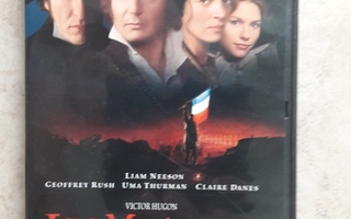Les Misérables - Kurjat (1998), DVD. Liam Neeson