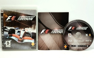 PS3 - Formula 1 Championship Edition