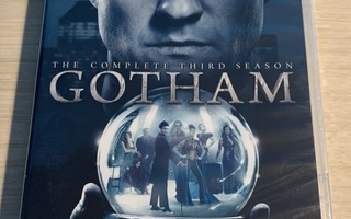 Gotham: Kausi 3 (4DVD) uusi ja muoveissa