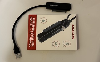 USB-A adapteri 2,5" HDD/SSD kiintolevylle