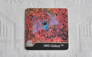 #41 Zupat / #42 Golbat hologrammi Pokemon kortti v.1999