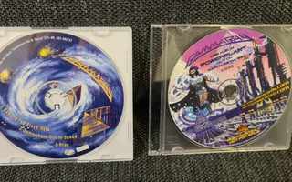 2 x Gamma Ray megaharvinaiset promo cd't