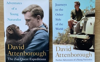 Kaksi David Attenborough kirjaa