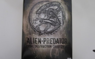 ALIEN-PREDATOR TOTAL DESTRUCTION COLLECTION 8 DVD