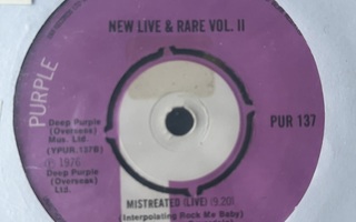 Deep Purple – New Live & Rare Vol 2 7" missprint