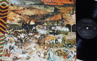 BLACK SABBATH - Greatest Hits - LP 1977 SWE heavy metal EX-