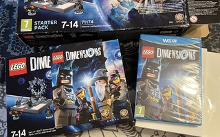 Lego Dimensions starter pack + ekstraa