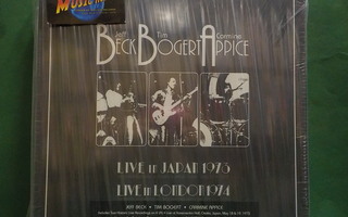 JEFF BECK - LIVE IN JAPAN/LIVE IN LONDON EX+/EX+ 4LP