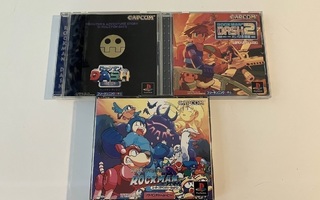 Mega Man / Rockman -setti (PSX, JPN NTSC)