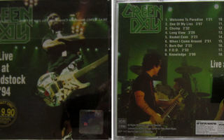 GREEN DAY: Live in Woodstock no: 3 - CD  [Malaysian Edit.]
