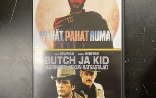 Hyvät, pahat ja rumat / Butch ja Kid 2DVD