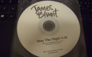 JAMES BLUNT: Stay The Night CDS ( Sis.postikulut )