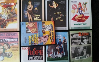 Alfred Hitchcock ja Brigitte Bardot 9 Kpl  -DVD