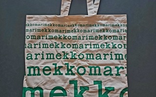 Marimekko logokassi vihreä UUSI