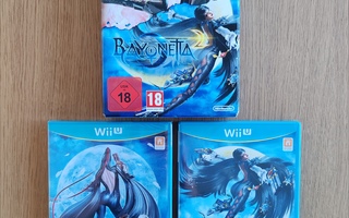 WiiU: Bayonetta (muoveissa) + Bayonetta 2 special edition