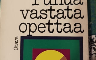 Paavo Haavikko Puhua vastata opettaa