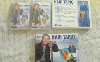 KARI TAPIO - PARHAAT ( tupla c kasetti boxi )