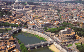 Vatikaani, Rooma, St. Angelon linna (isohko kortti)