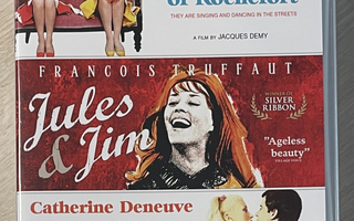 Ranskalaiset elokuvaklassikot (1962-1967) 3DVD (UUSI)