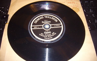 7" single :  DEMAG TEILLEKIN - mainosflexi 33 rpm