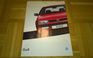 Esite Volkswagen Golf, 1993. VW