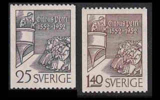 Ruotsi 367-8 ** Olavus Petri (1952)