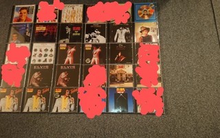 Elvis Presley CD-levyjä 5€/kpl - Katso valikoima