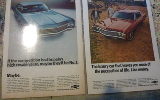 Chevrolet Caprice , Impala mainokset 1969 -70