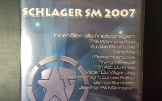 Svenska Karaokefabriken - Schlager SM 2007 DVD (UUSI)