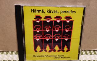 Heikki Hemminki:Härmä,kirves,perkeles-Äänikirja CD