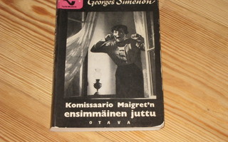 Simenon, Georges: Komissaario Maigret'n ensimmäinen juttu 1p