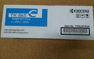 Uusi Kyocera Mita TK-865 C sininen värikasetti