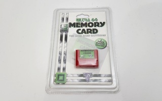N64 - Ultra 64 Memory Card UUSI