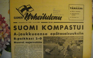Suomen Urheilulehti Nro 52/1959 (27.9)