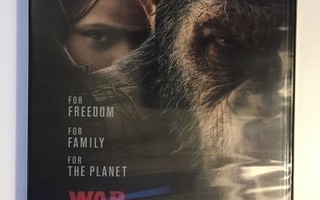 War for the Planet of the Apes (4K Ultra HD + Blu-ray) UUSI!