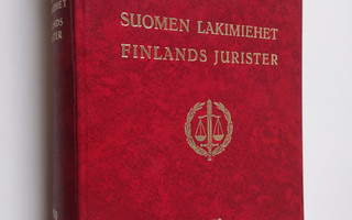 Suomen lakimiehet 1970 = Finlands jurister