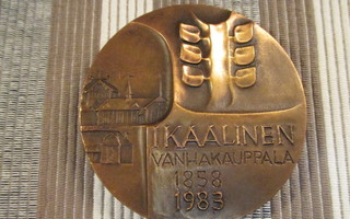 Ikaalinen vanhakauppala mitali 1983 /P. Papinaho 1982.