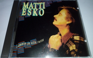 (SL) CD) Matti Esko – Lämmin Ja Niin Tuttu (1993