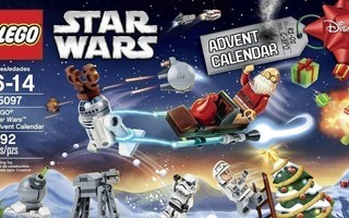 LEGO STAR WARS JOULUKALENTERI 2015, ( Uusi, Avaamaton )