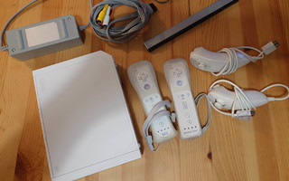 Nintendo Wii (PAL) tarvikkeineen