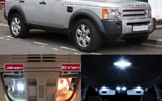 Land Rover Discovery 3 Sisätilan LED -muutossarja 6000K ;x24