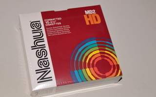 Lerppuja 5.25" Nashua MD2 HD 10kpl pakkaus