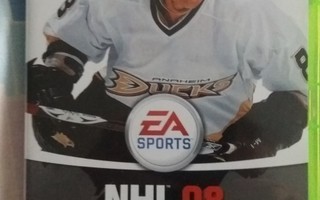 NHL 08, XBOX 360-peli, sis. postikulut