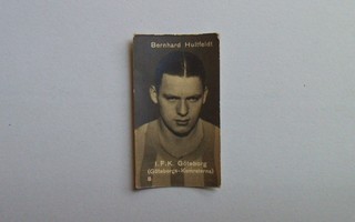 1934-35 Coralli Fotboll - Bernhard Hultfeldt - IFK Göteborg