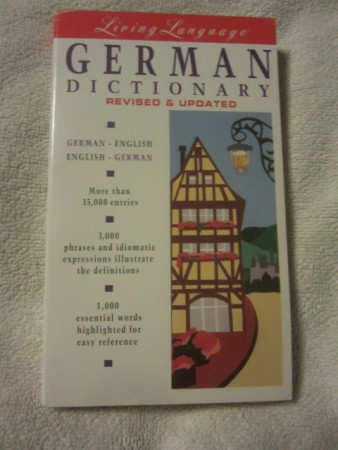 German Dictionary Revised & Updated ger- engl engl -ger 