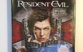 Resident Evil - 1-6 Movie Collection (4K Ultra HD) UUSI