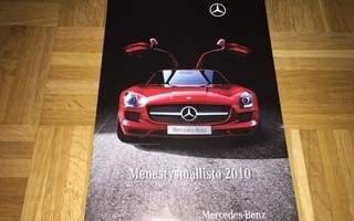 Esite Mercedes henkilöautomallisto 2010. Mallisto